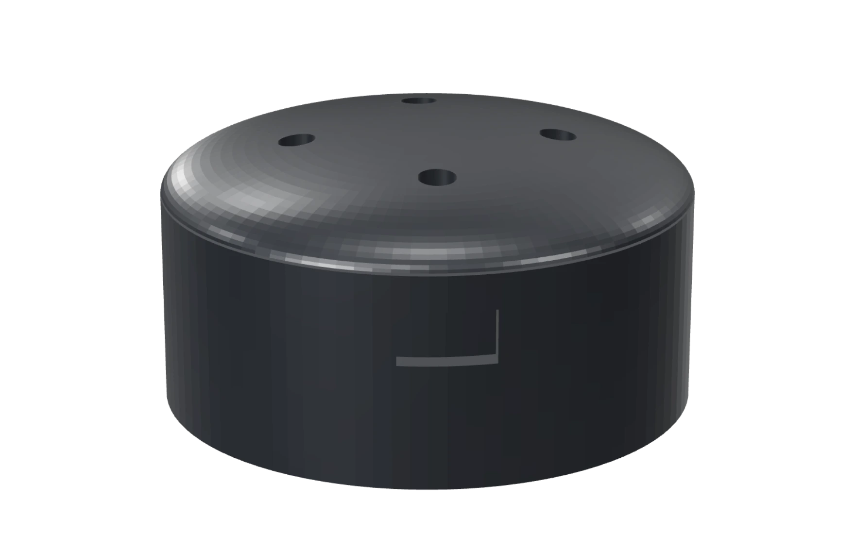 Guardian Leak Puck — a small disc with four sensing contacts, which works whichever way it lands